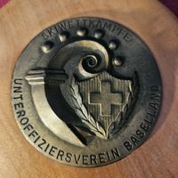 Skiwettkämpfe Erinnerungsmedaille Unteroffiziersverein Basel
