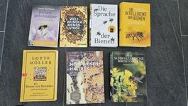 7 Fachbücher über Bienenhaltung und Bienenkunde gebraucht