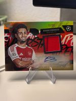 Ethan Nwaneri Patch Auto /50 2025-26 Topps Flagship UCC