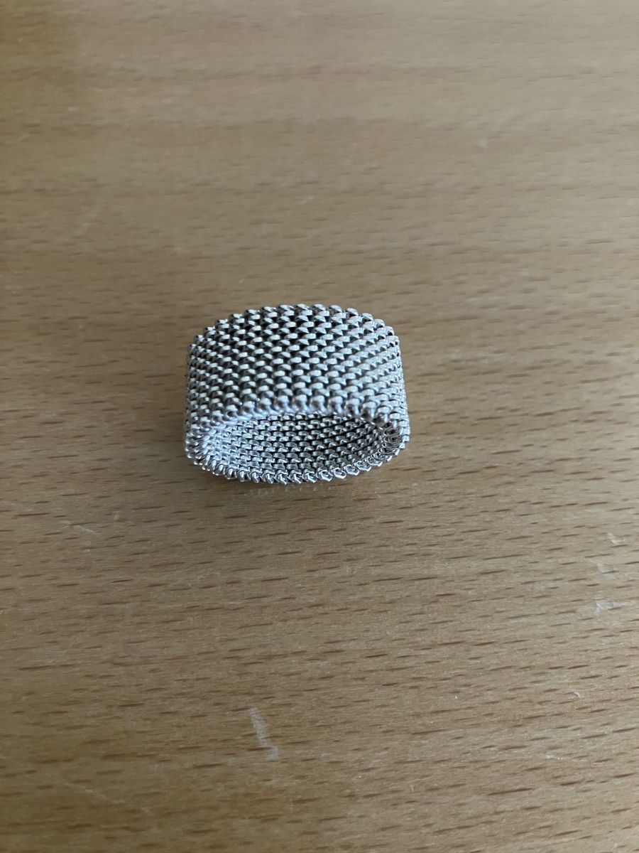 Anelli: Ring Silber 925 Mesh Look Größe 54 - 56 – Nuovo (secondo la descrizione) da Wittenbach venduto da ant_9ykk 1