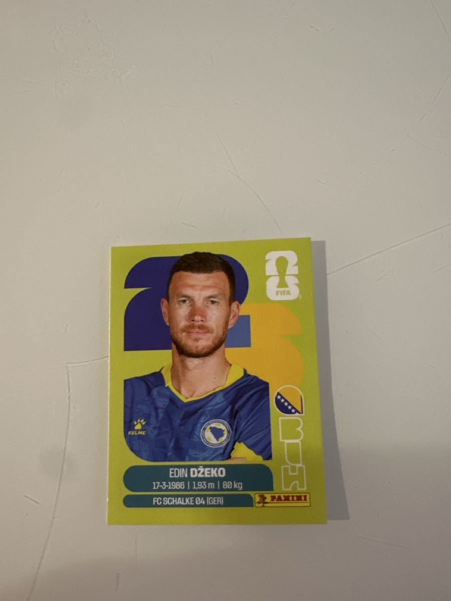 Panini Carte collezionabili: Panini 2026 Edin Džeko BIH18 – Nuovo (secondo la descrizione) da Bern venduto da akl_sy9s