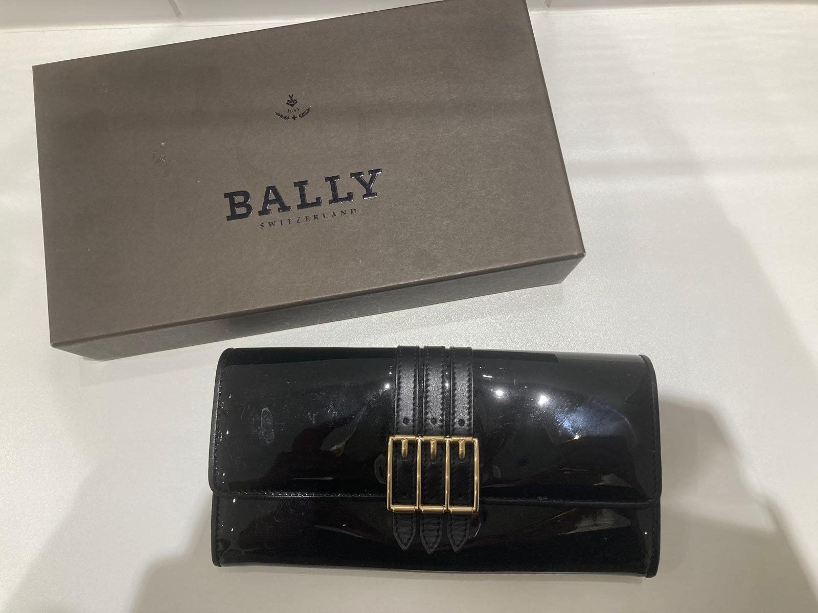 Bally Brieftaschen: Bally Brieftasche Lackleder schwarz mit Box – Gebraucht aus Niedergösgen von Adrechada