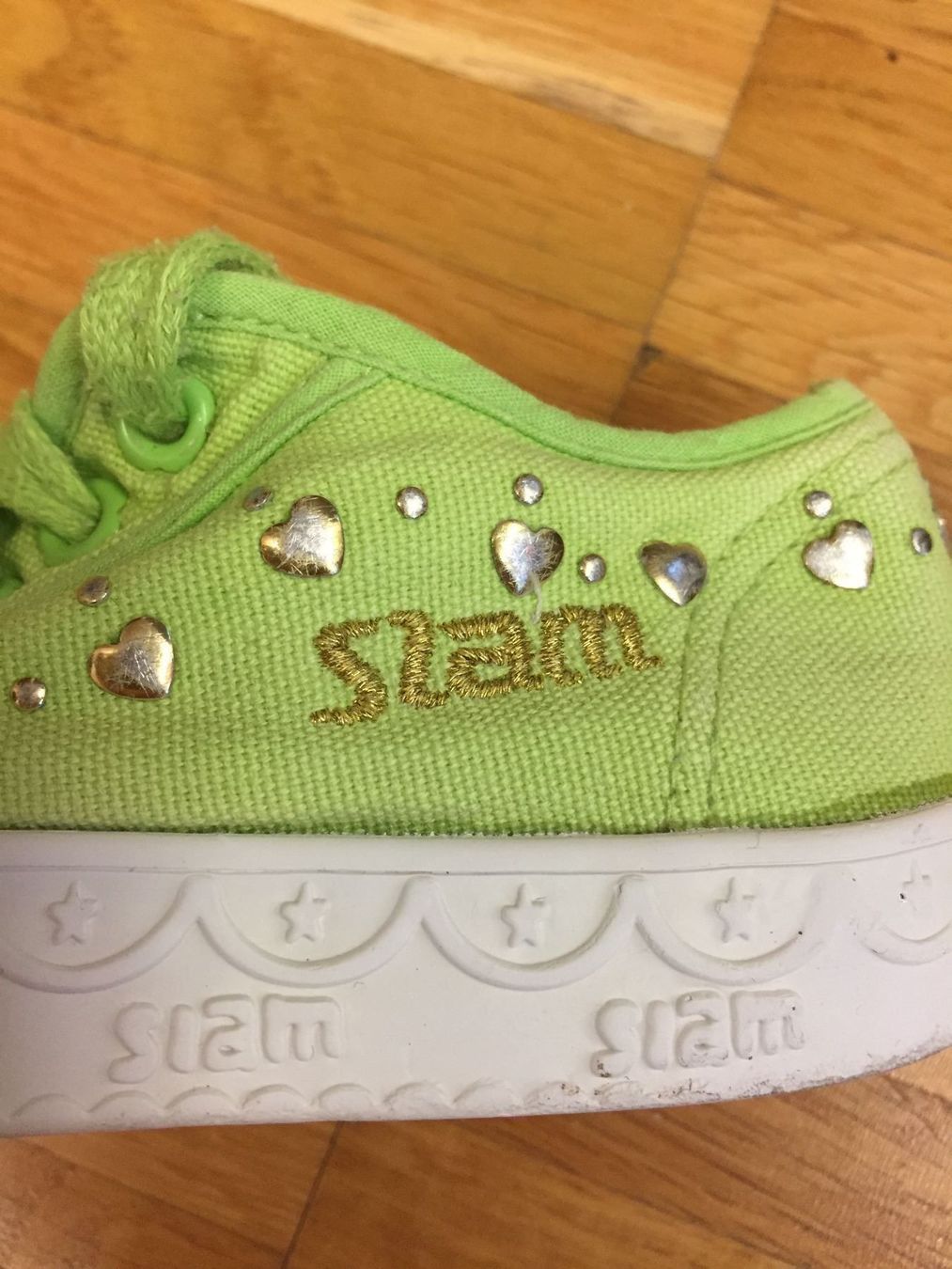 Scarpe per ragazze: Original Slam Schuhe Mädchen Gr.24 – Usato da Kastanienbaum venduto da Muenchnerkindl1 1
