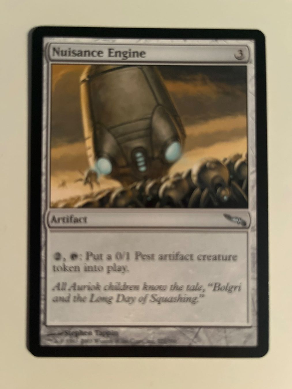 Magic The Gathering Carte collezionabili: 1 x Nuisance Engine - Magic: The Gathering - MtG – Usato da Kriens venduto da Shadi1980