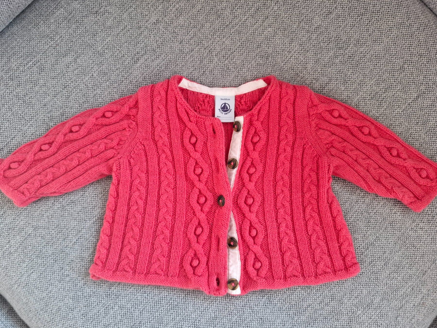Petit Bateau Giacche & Cappotti: Petit Bateau, Baby Strickjacke, 3 Mon. – Usato da Dornach venduto da shoe-lina