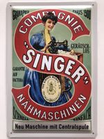 Blechschild-SINGER NÄHMASCHINEN