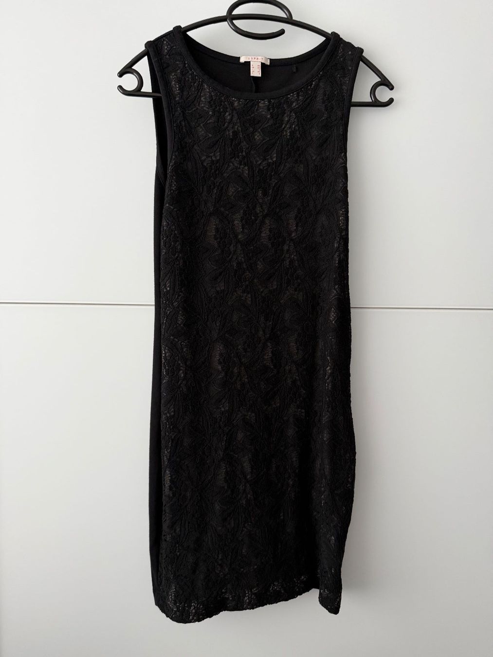 Esprit Vestiti: schwarzes Kleid mit Spitze, Grösse XS – Usato da Niederteufen venduto da biendlee