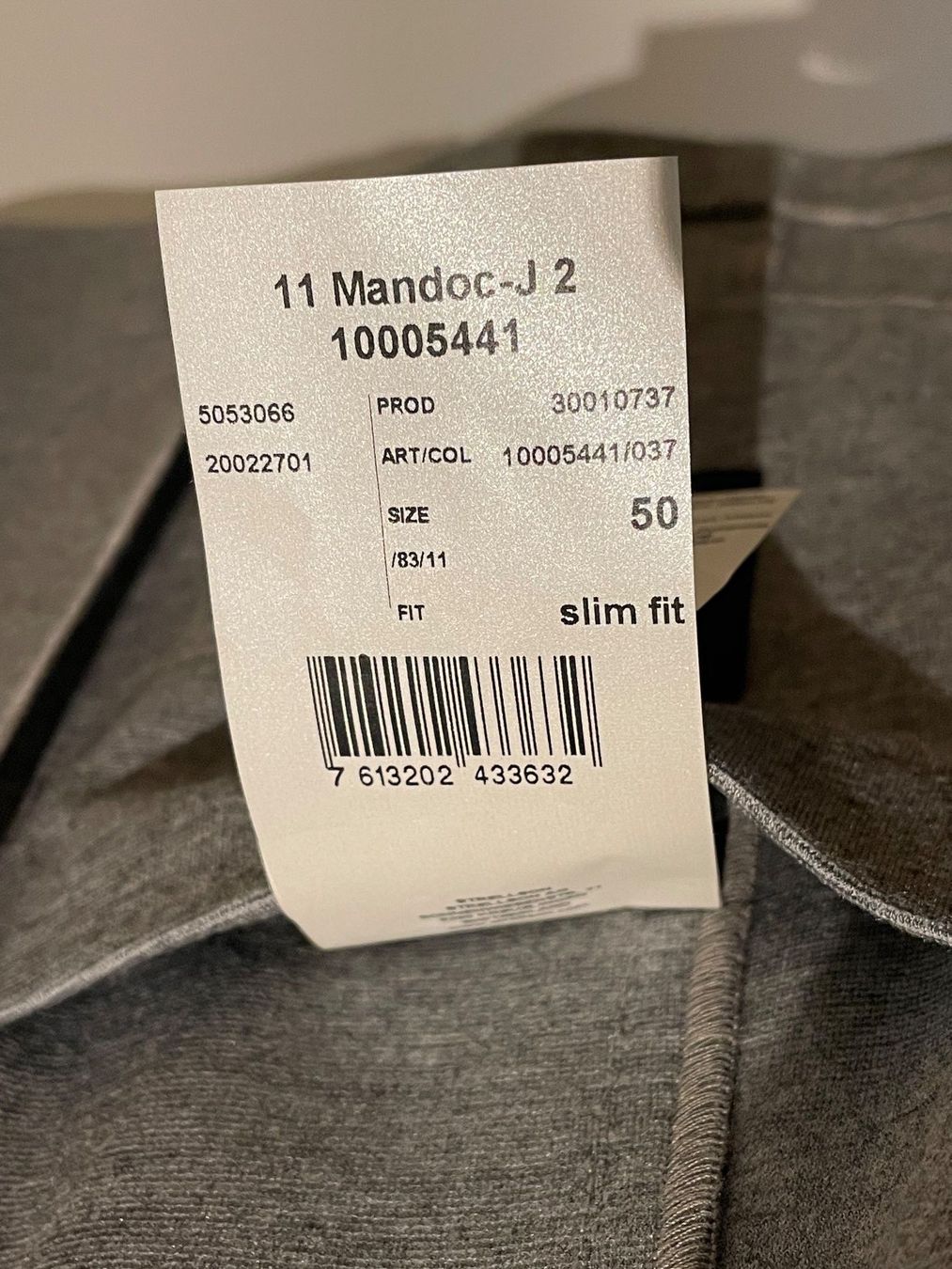 Strellson Giacche: Strellson Blazer/Veston/Anzug/Hellgrau/Gr.50/Neu/OVP – Nuovo e nell'imballaggio originale da Volketswil venduto da rubin74 6