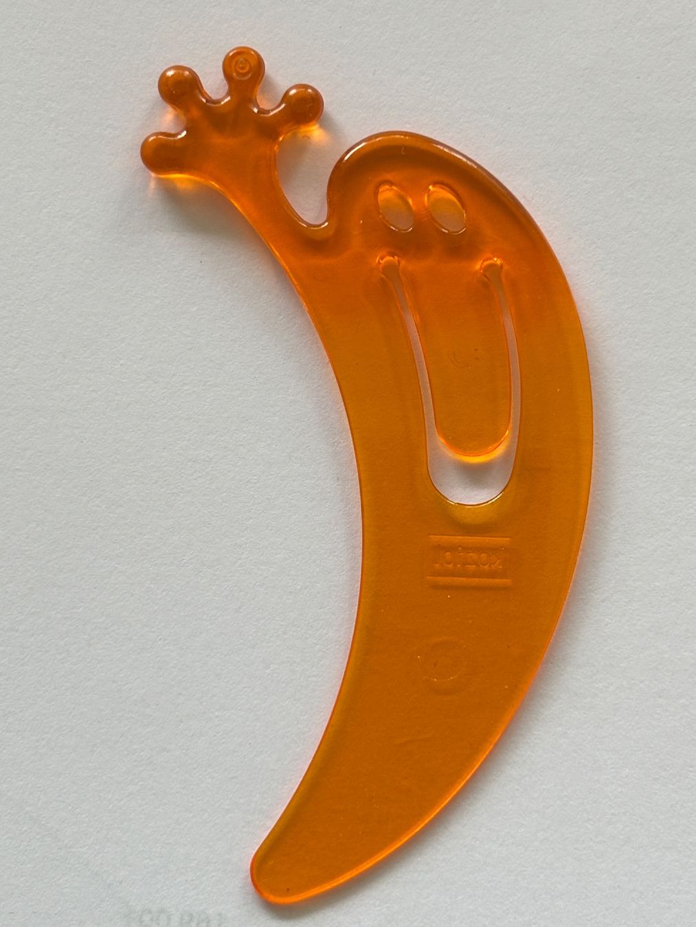 Sonstiges zum Sammeln & Seltenes: Koziol Lesezeichen Jimini transparent orange Design Mutlu – Neu (gemäss Beschreibung) aus THERWIL von Fcbbasel