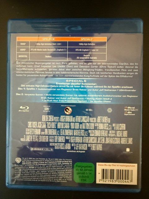 Tous les DVDs: RUSH HOUR 3 **** C. CHAN & CRIS TUCKER – Neuf (Voir description) à Wollerau par NERO7000 1