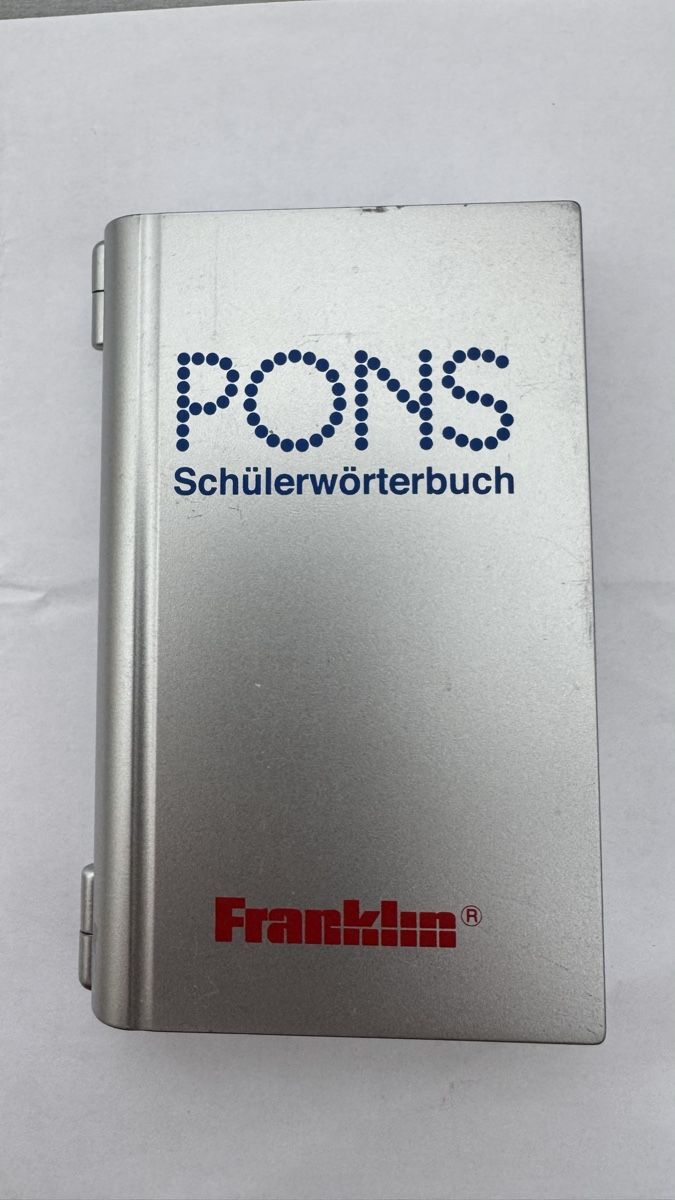 Franklin PCs: Franklin PONS Schuelerwoerterbuch 1 Stk – Gebraucht aus Huttwil von graesihu