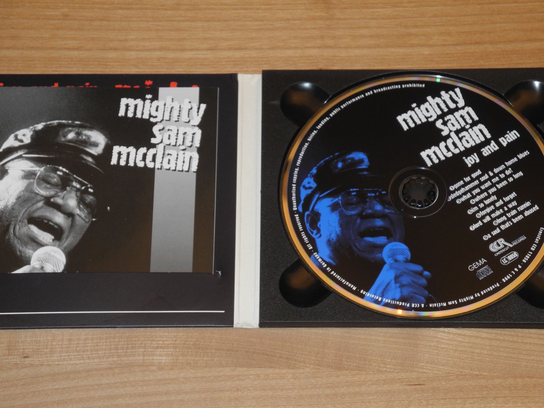 CD: MIGHTY SAM MCCLAIN - JOY AMD PAIN - CCR – Nuovo (secondo la descrizione) da Fahrwangen venduto da Swirl2 1