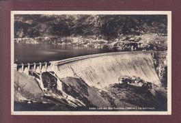 BARBERINE - Barrage et lac - 1931