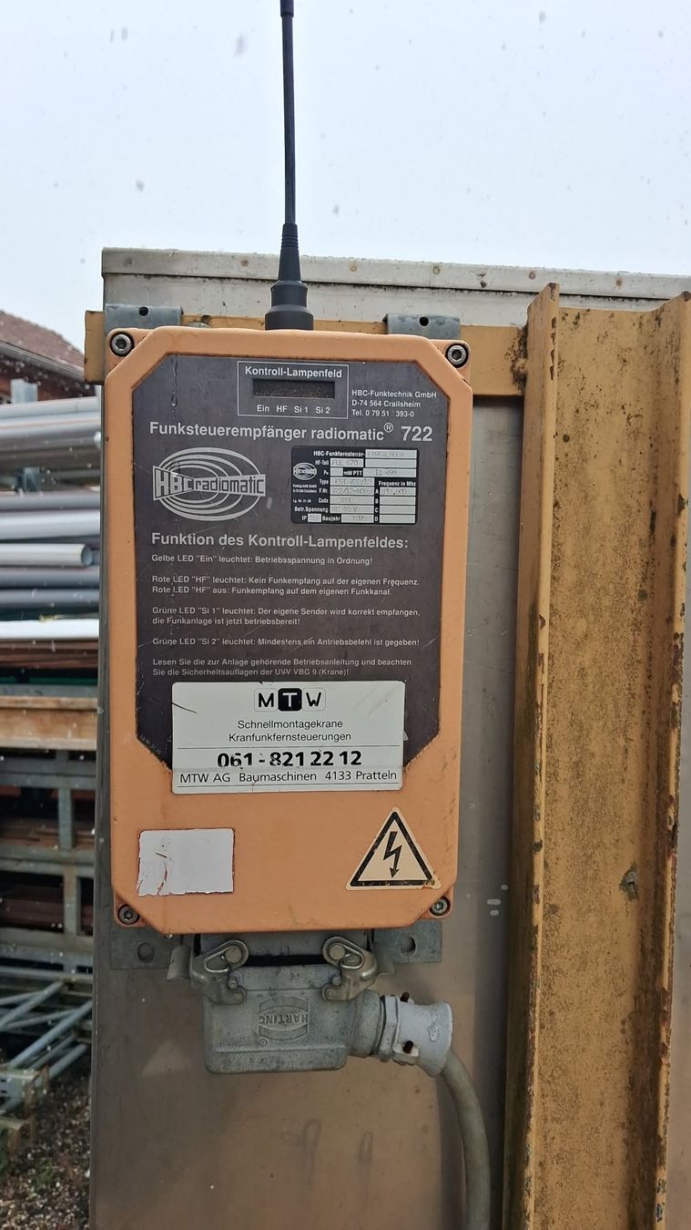 Gru: Kran Cattaneo CM61 Stirnimann – Usato da Rüegsbach venduto da dar_5bs8 7