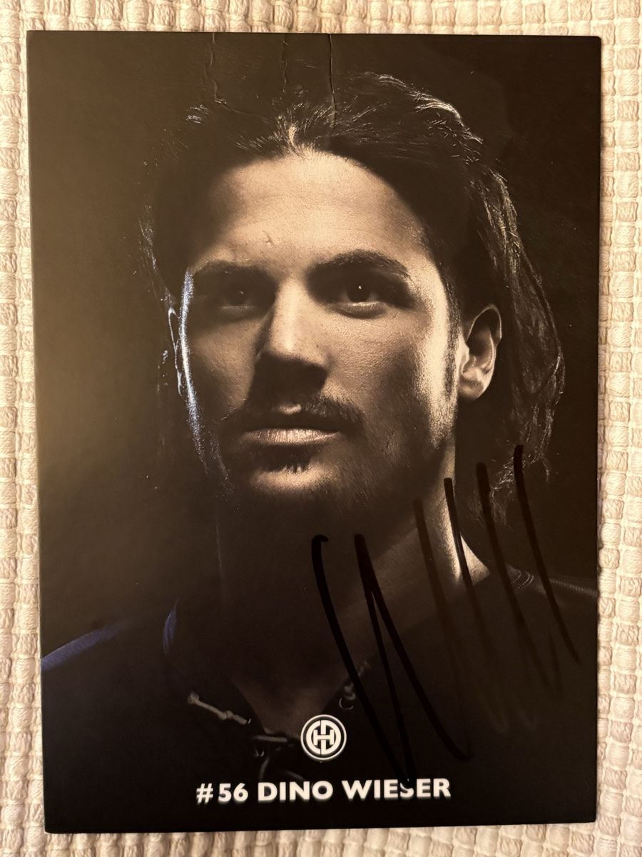 Autografi: AK Autogramm / HCD Eishokey / Dino Wieser – Usato da Rümlang venduto da Kartenpost1