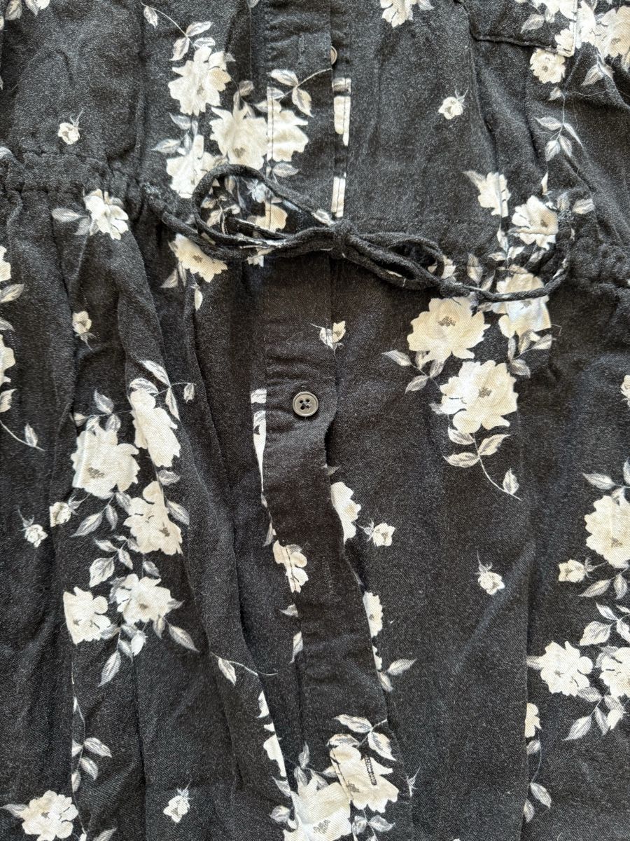 H&M Vestiti: Gothic H&M Viscose Kleid, Blumenmuster, Grösse 34 – Usato da Locarno venduto da Ery02 2