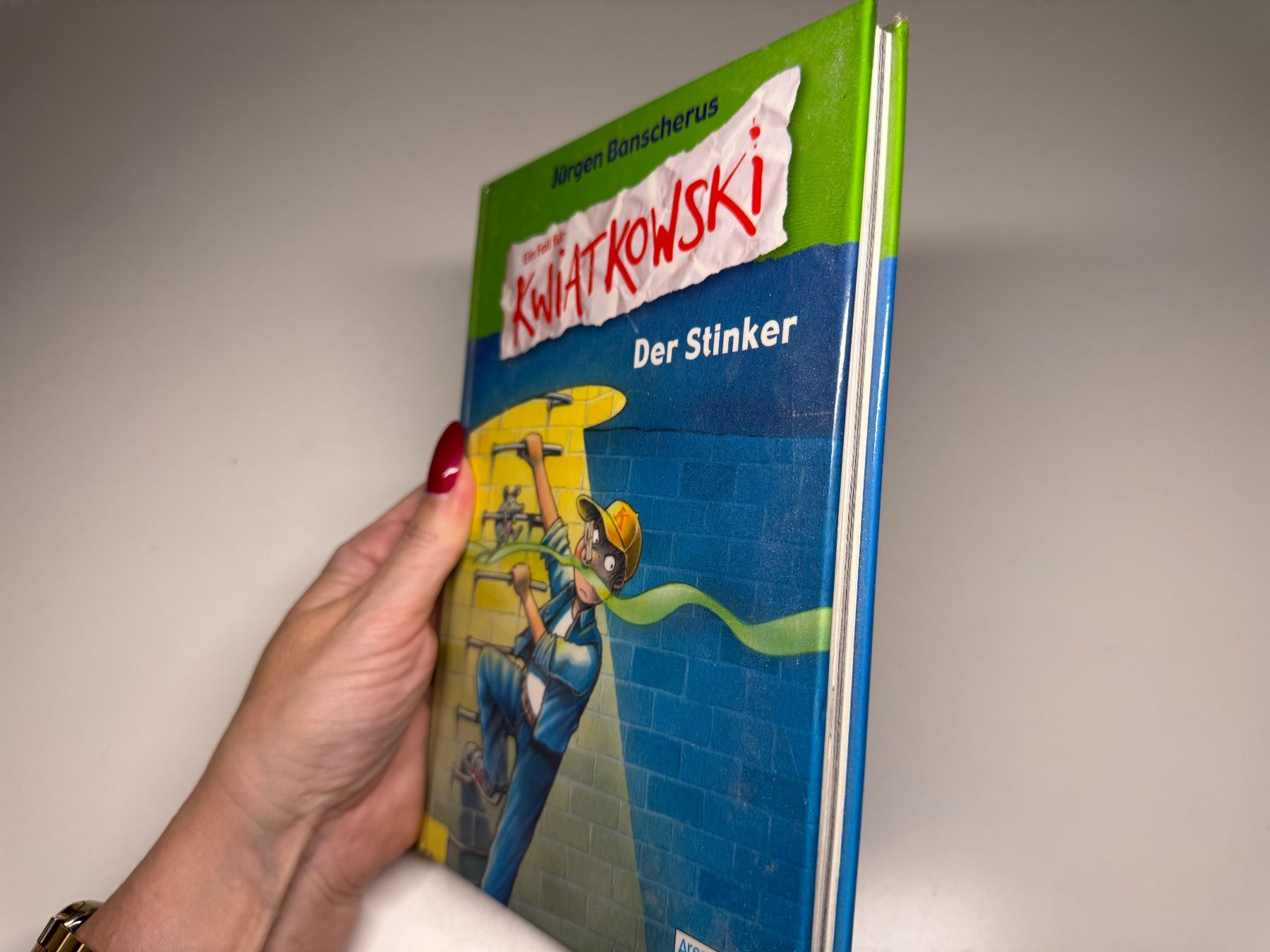 Bücher: BUCH: J. Banscherus, Ein Fall für Kwiatkowski, Der Stinker – Gebraucht aus Grosswangen von Kleine.Knoepfe 1