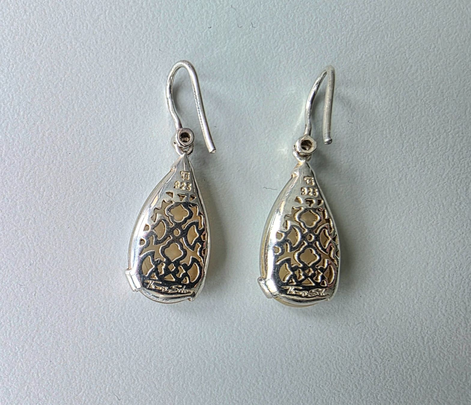 Thomas Sabo Orecchini pendenti & Orecchini a lobo: Thomas Sabo Ohrhänger Silber 925 – Usato da Madetswil venduto da triforuz 1