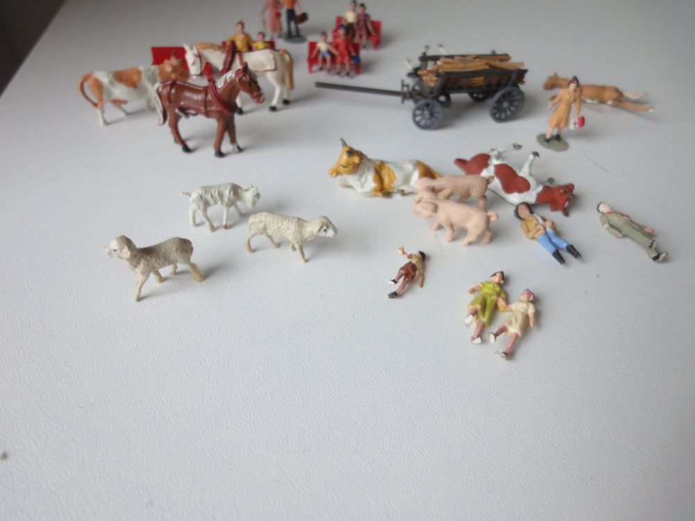 349.) HO Figuren & Tiere (Lot) (Gebraucht) in Winterthur für CHF 3 ...