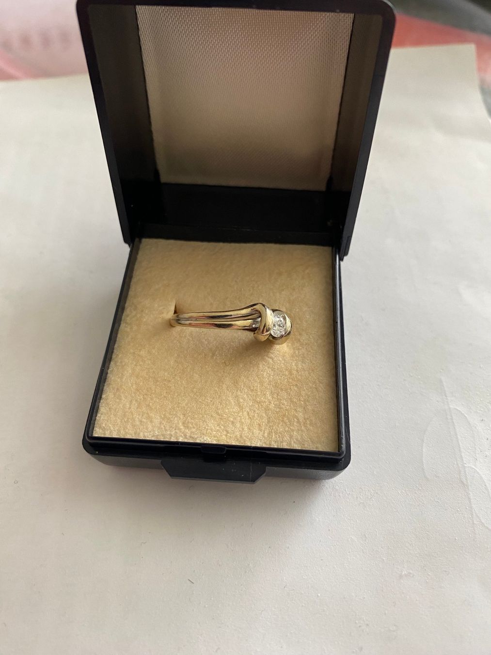 Ringe: Damen Brillantring Gelbgold 18K – Gebraucht aus Hochdorf von Alfisto 2