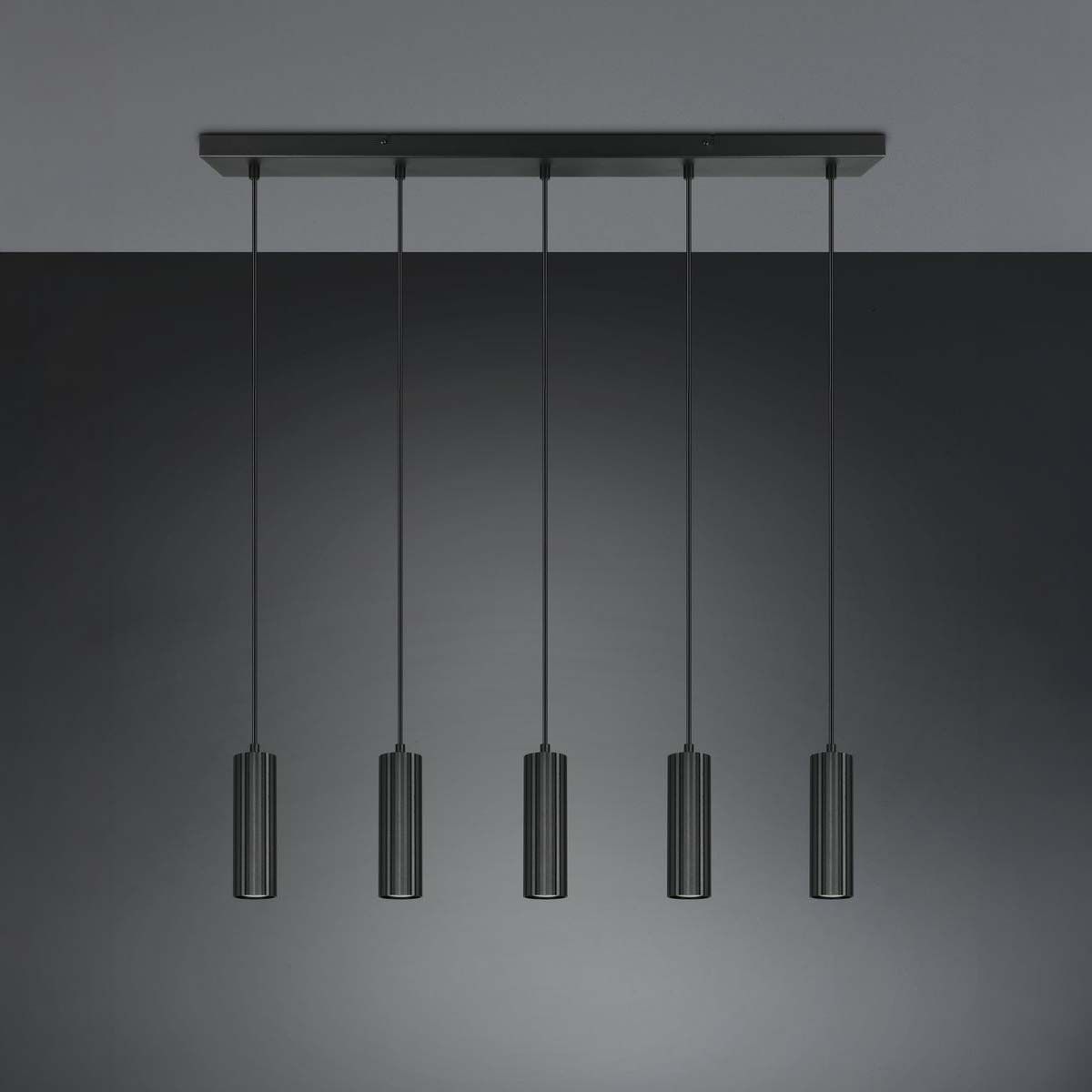 Lampadari & plafoniere: Pendelleuchte, Schwarz, 85 cm x 9 cm – Nuovo (secondo la descrizione) da Kreuzlingen venduto da Smart-Light 3