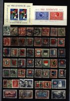 Pro Juventute SAMMLUNG -1986 gest.+ Block 1937** (PJ339)