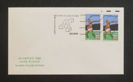 Olympia-Ersttagsbrief Lake Placid 1980
