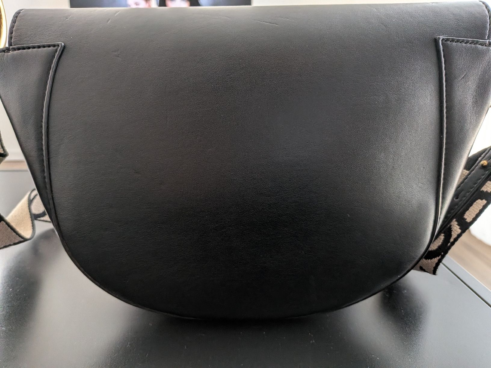 Stella McCartney Borse da donna: Stella McCartney Leather Black Handbag with Logo Strap – Usato da Morges venduto da dhi_y2qk 3