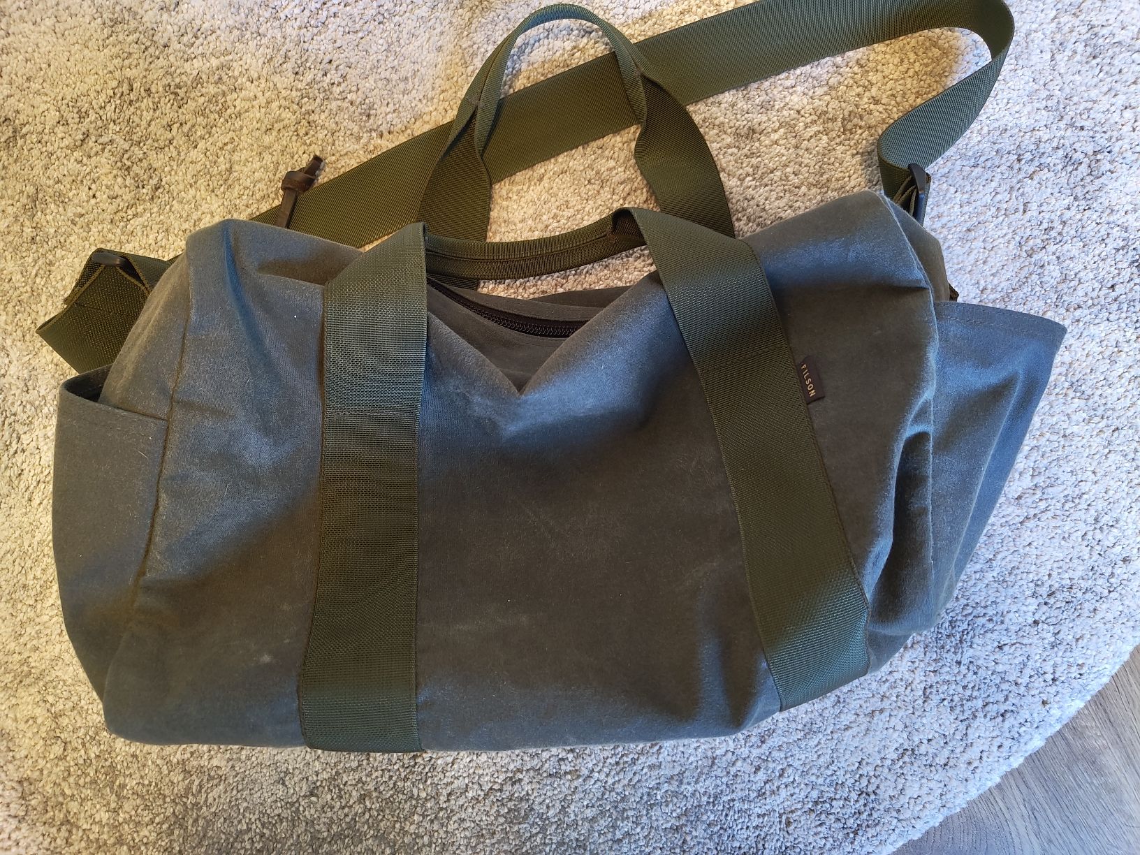 Taschen: Filson Small Tin Cloth Field Duffle – Neu (gemäss Beschreibung) aus Seuzach von