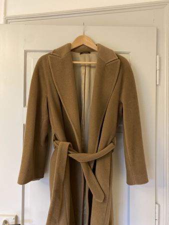 Beiger Wollmantel von Seventy
