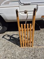 Davos Schlitten Holz guter Zustand 100cm