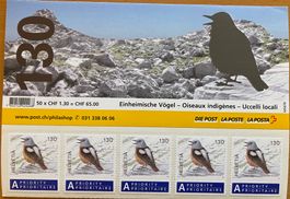 Einheimische Vögel 50er Bogen ungestempelt