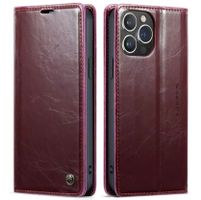 CaseMe iPhone 14 Pro Max Leder Case