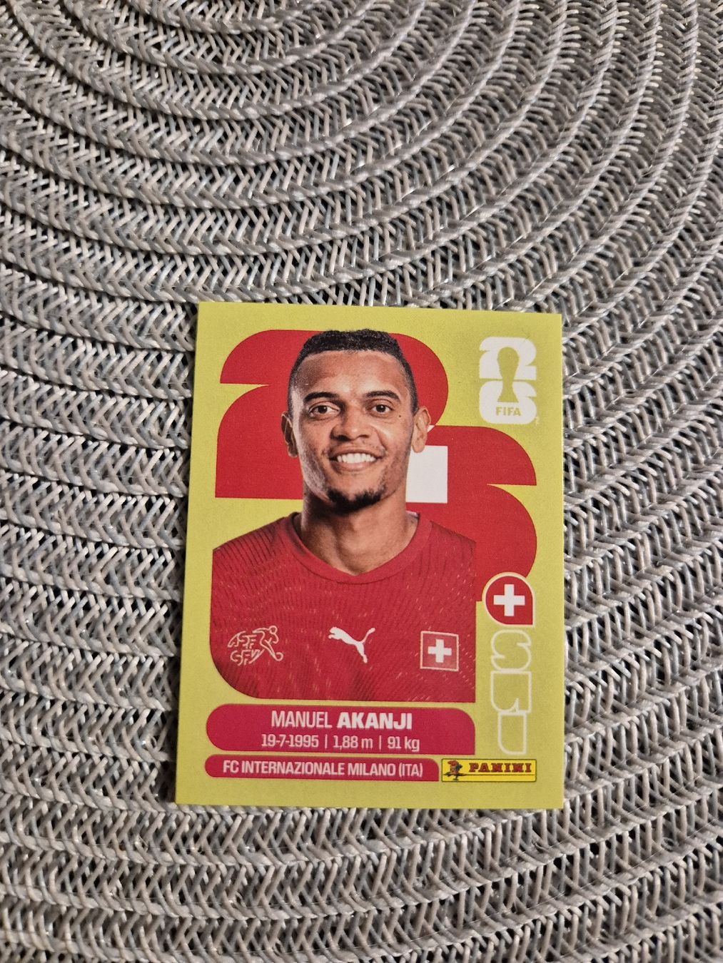 Panini Carte collezionabili: Manuel Akanji Panini WM 2026 – Nuovo (secondo la descrizione) da Liestal venduto da hrn_qc26