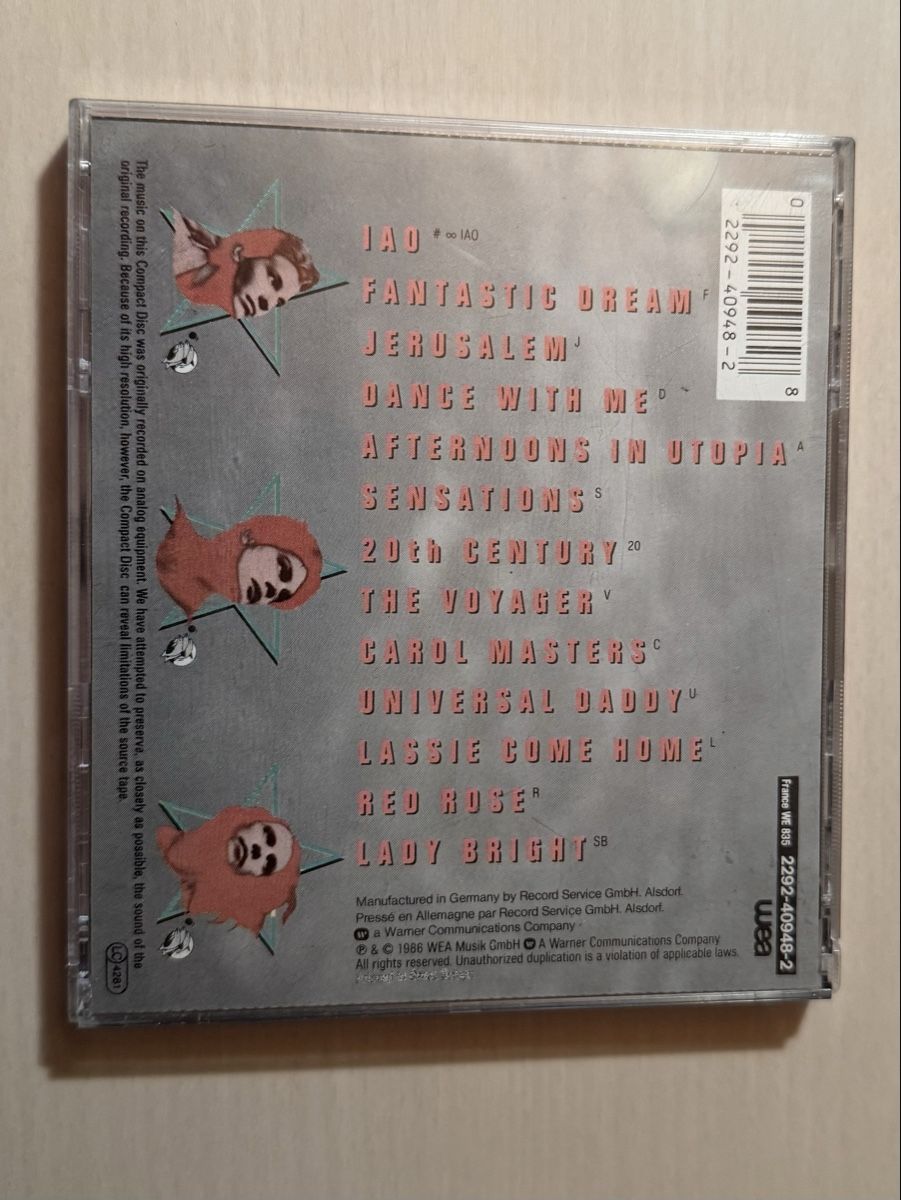 CDs: Alphaville - Afternoons In Utopia (CD) Kult! – Gebraucht aus Oberried Brienz von Chyara 1