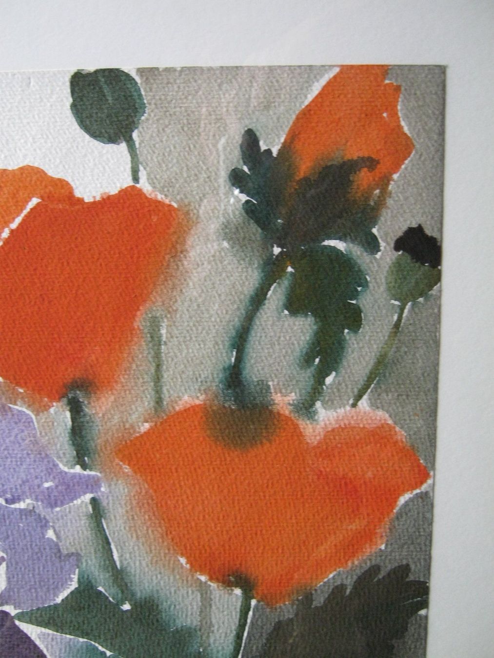 Dipinti: Mohn ist auch eine Blume – Usato da Altstätten venduto da antikundart 3