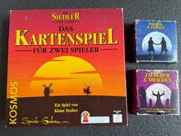 Siedler von Catan Kartenspiel für zwei mit Erweiterungen