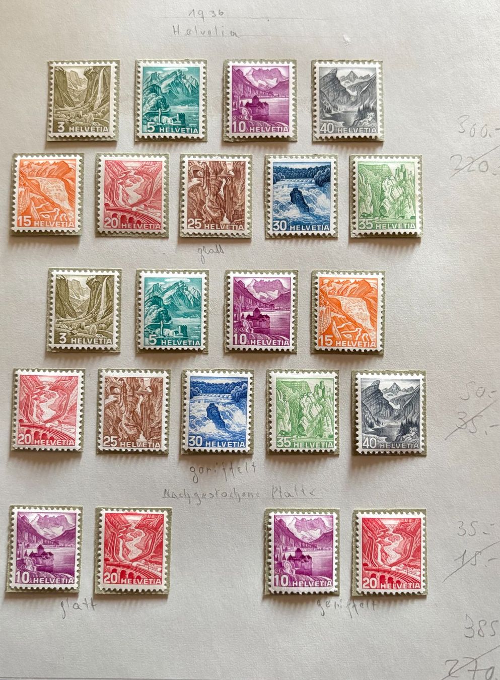 Tutti i francobolli: BRIEFMARKEN HELVETIA 1936 – Usato da Ostermundigen venduto da Heavenmaus75