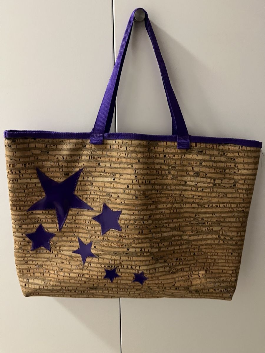 Borse da donna: Trendige Korktasche mit Sternen – Nuovo (secondo la descrizione) da Schaffhausen venduto da grogga