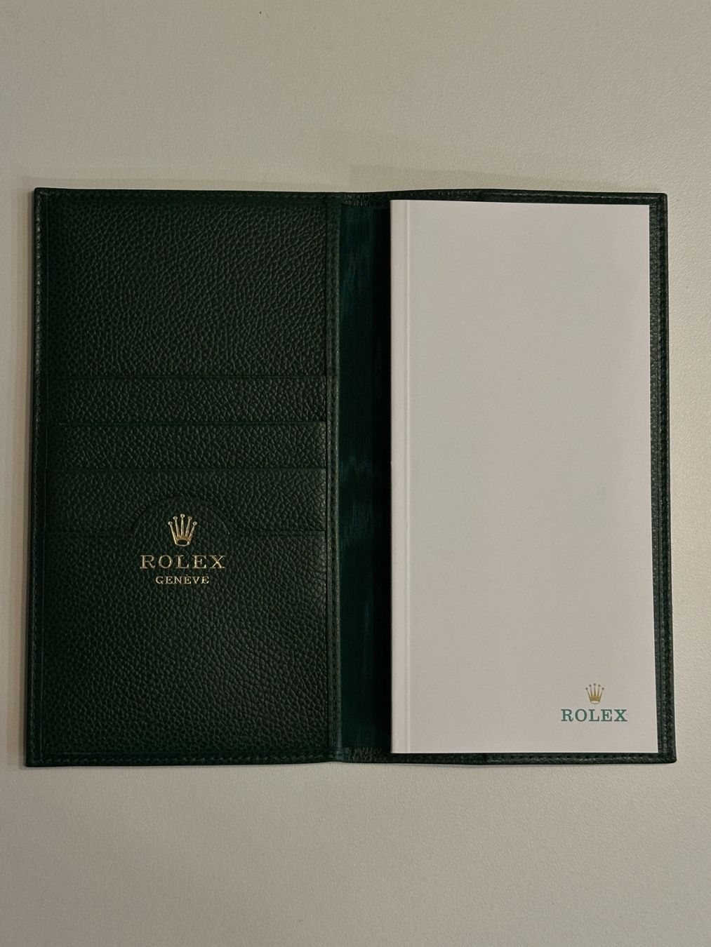 Portafogli: Rolex Portemonnaie mit Notizblock – Usato da Zürich venduto da Stargold-Accessoires 1