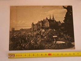 ANCIENNE CARTE PHOTO DU CHATEAU DE NEUCHATEL