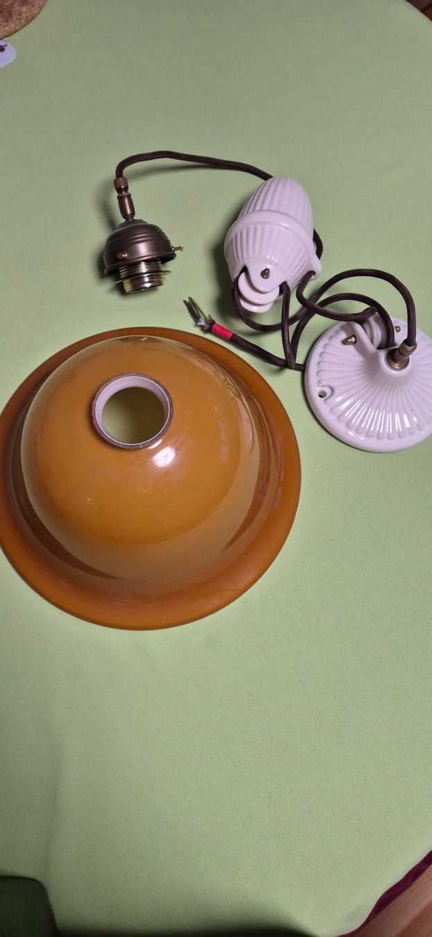 Lampade: Zuglampe im Jugendstil (Replik) – Usato da Uetikon am See venduto da Erdraute 1