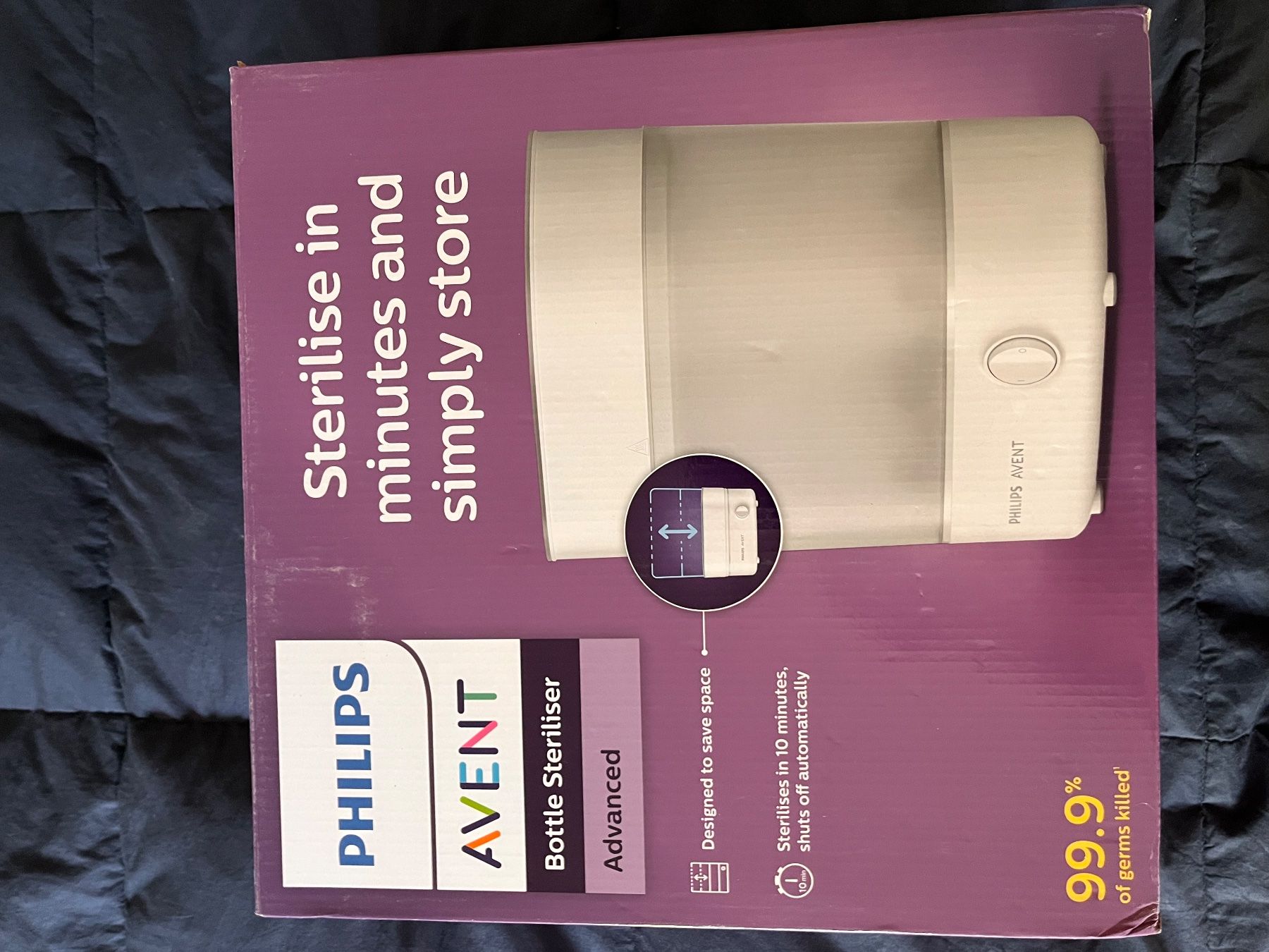 Philips Pasti del neonato: Philips Avent Bottle Steriliser Advanced – Usato da Zollikon venduto da karijohngr