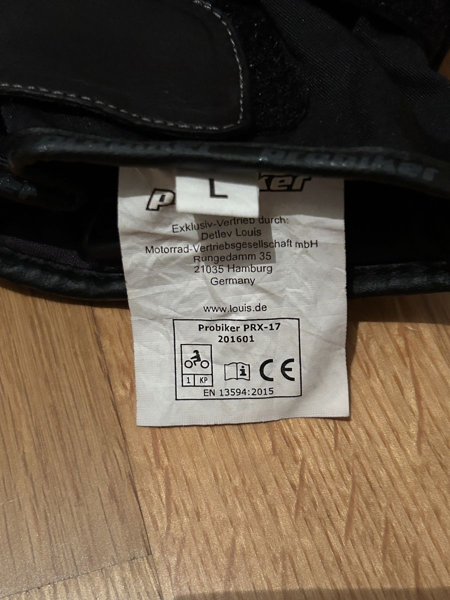 Sonstige Accessoires für Herren: ProBiker Motorradhandschuhe, Leder, schwarz, Grösse L – Neu (gemäss Beschreibung) aus Jona von Anzeiger11 2