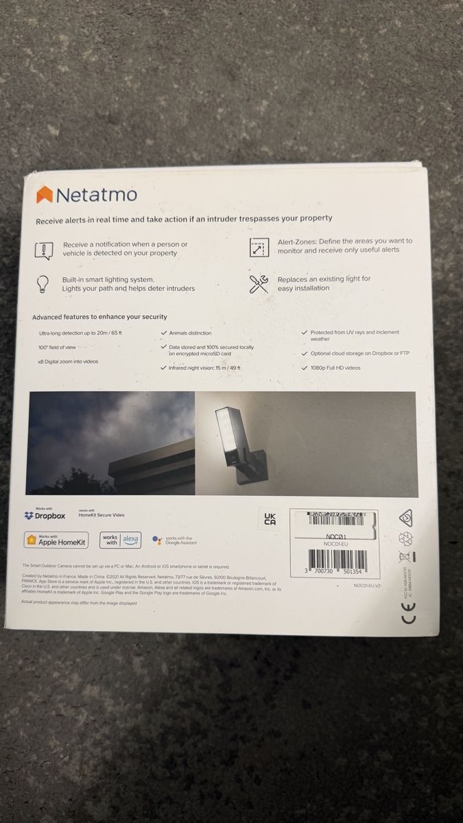 Videocamere: Smart Outdoor Camera Netatmo Outdoor   – Usato da St.Gallen venduto da gauwo 3