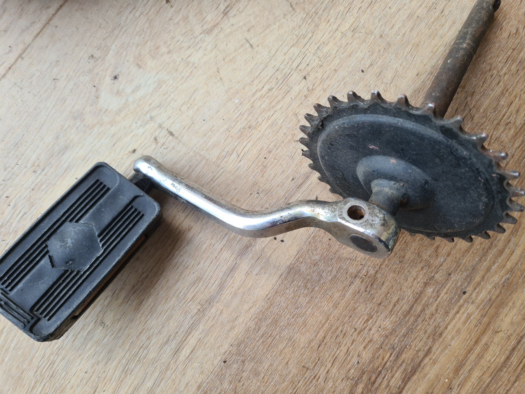 Sachs Ciclomotori: Original Tretachse / Pedale Pony Sachs – Usato da frümsen venduto da Sailem 1