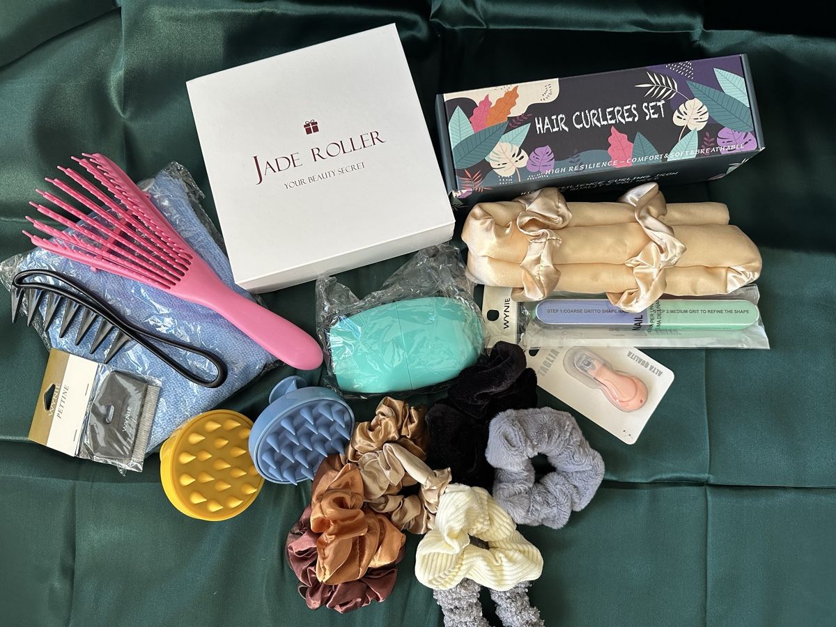 Altro per la cura del corpo: Set Jade Roller, Lockenwickler kostenlose Versand – Nuovo (secondo la descrizione) da Dietikon venduto da vithya88 1