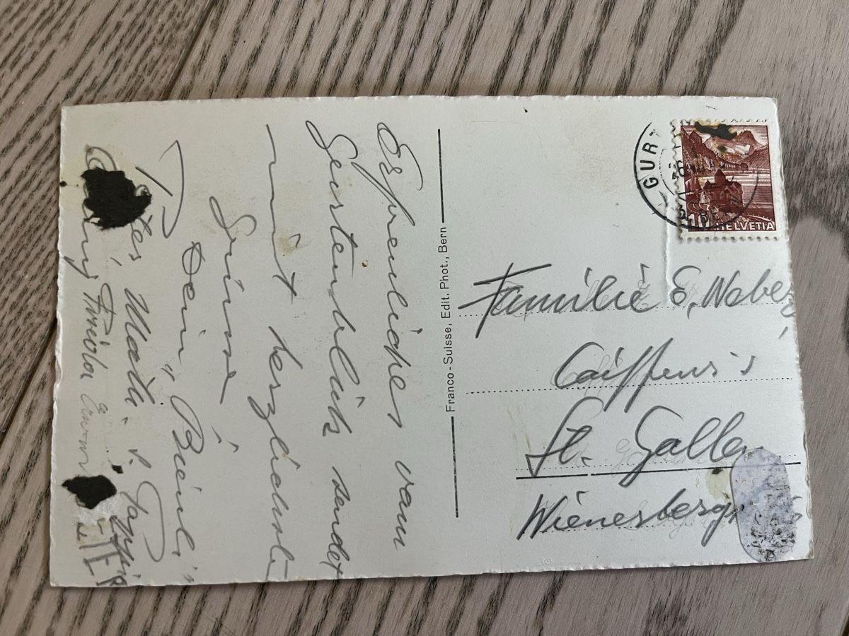 Cartoline postali: AK Bern Restaurant Gartenkulm – Usato da Romanshorn venduto da Apfelschuss 1