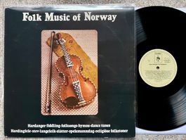 Folk Music Of Norway Knut Buen LP GEWASCHEN RARE