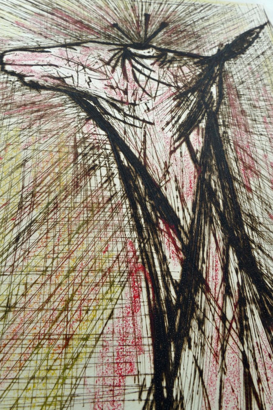 Dipinti: Bernard Buffet, handkolorierte Radierung – Usato da Regensdorf venduto da JoergR 3